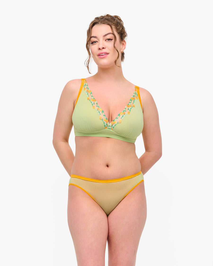 Cosabella Soire Limoneto High Leg Bikini