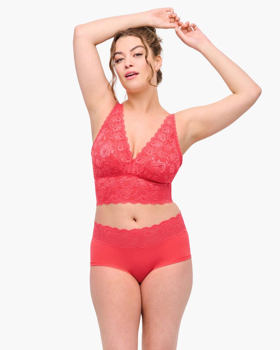 Cosabella Never Say Never Curvy Plungie Longline Bralette