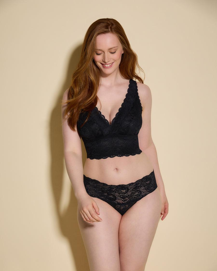 Cosabella Never Say Never Curvy Plungie Longline Bralette