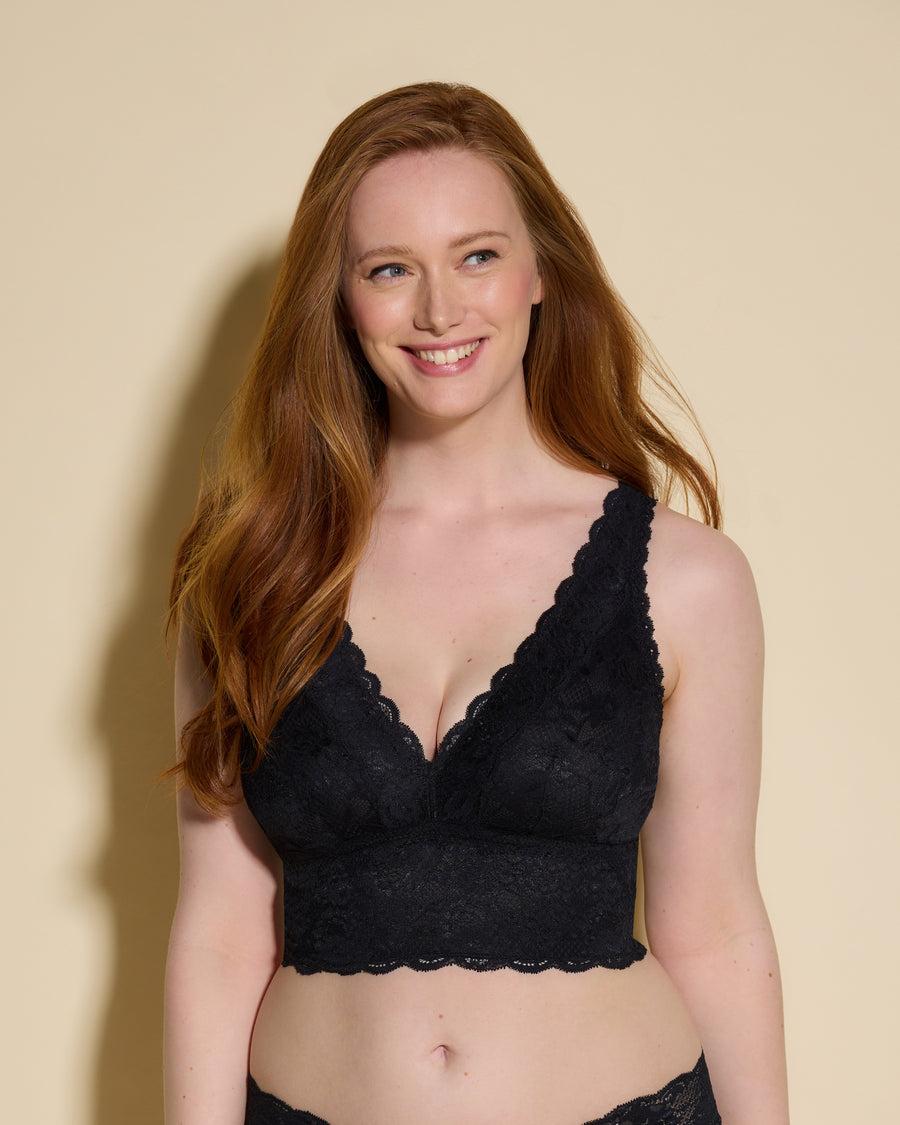 cosabella Never Say Never Curvy plungie longline bralette