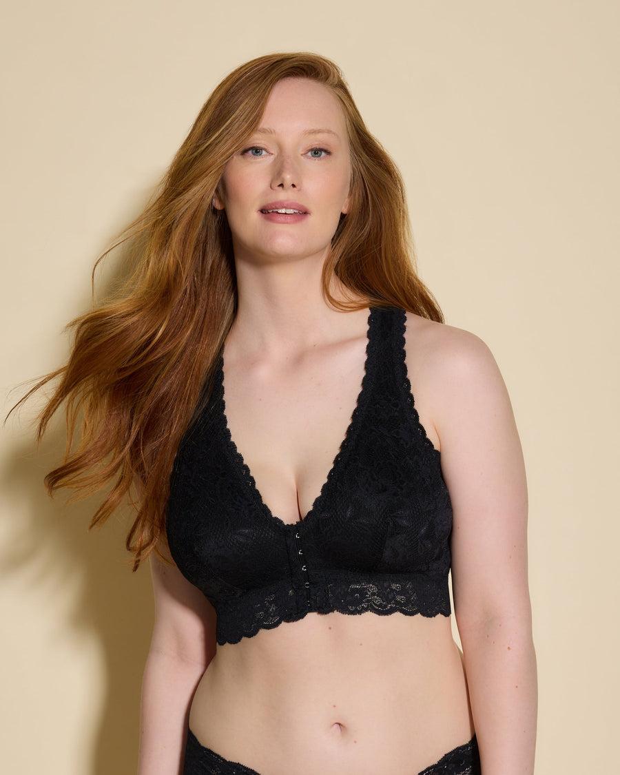 cosabella Never Say Never Curvy post-surgical front closure bralette