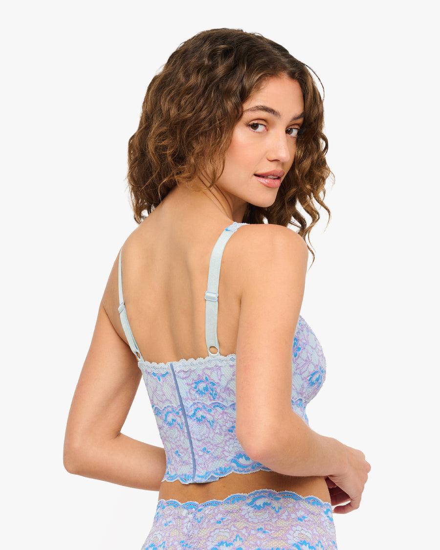 Cosabella Never Say Never Ombre Curvy Plungie Longline Bralette