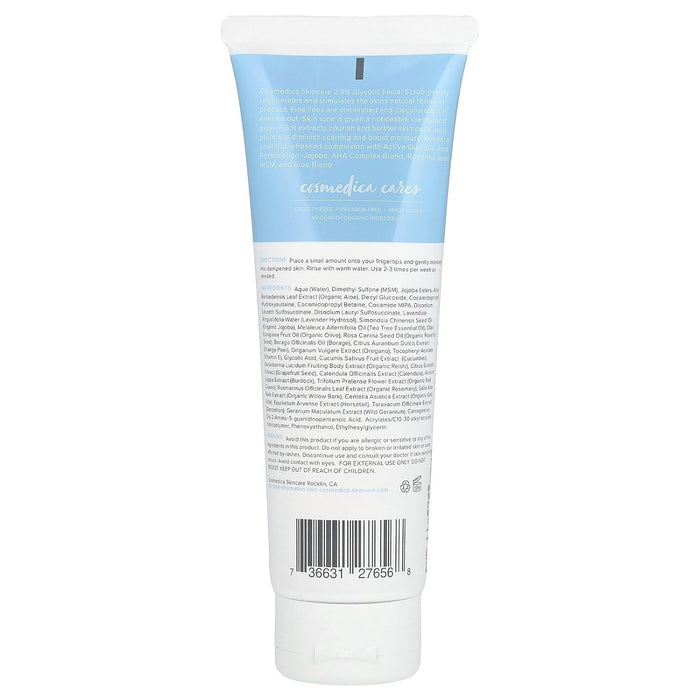 Cosmedica Skincare 2.5% Glycolic Facial Scrub