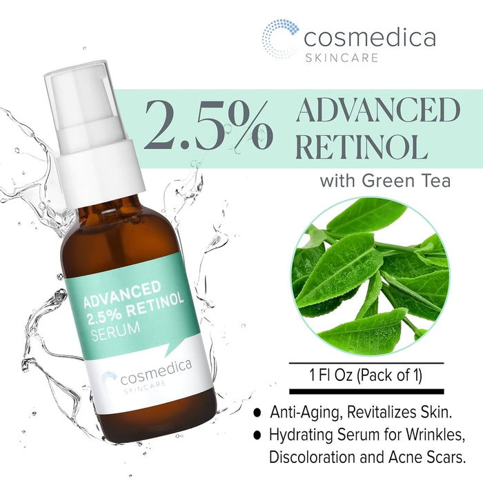 Cosmedica Skincare 2.5% Retinol Facial Serum