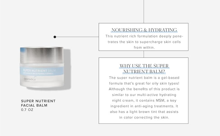 Cosmedica Skincare Super Nutrient Facial Balm
