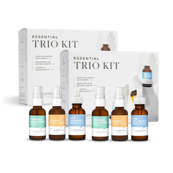 cosmedica skincare Trio Facial Serum Kit