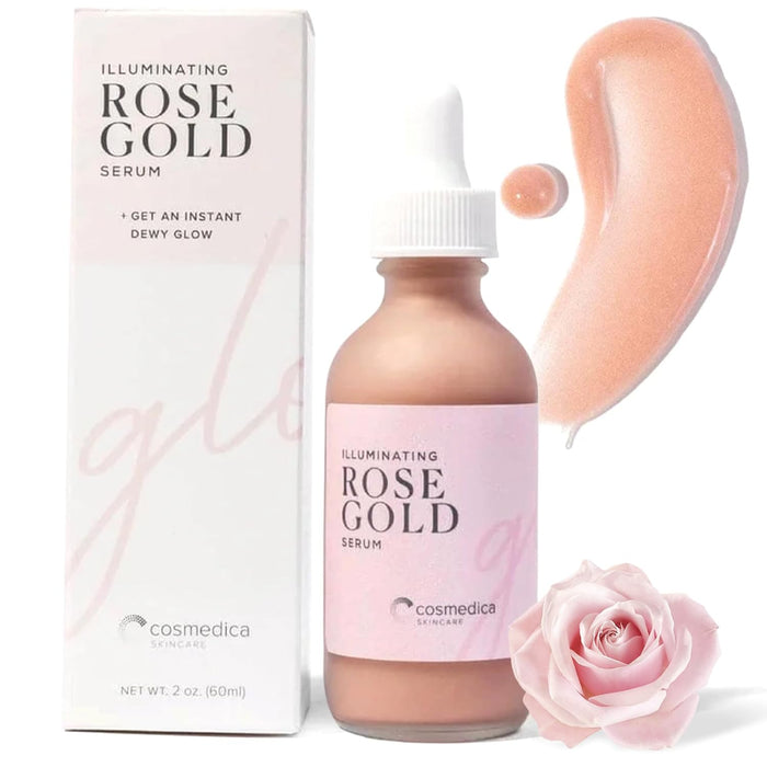 cosmedica skincare Illuminating Rose Gold Facial Serum