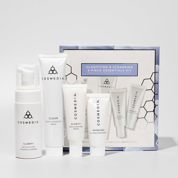 cosmedix Clarifying & Cleansing 4-Piece Essential Starter Kit