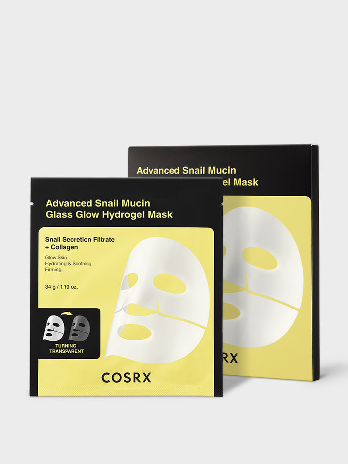 cosrx Advanced Snail Mucin Glass Glow Hydrogel Mask_3ea