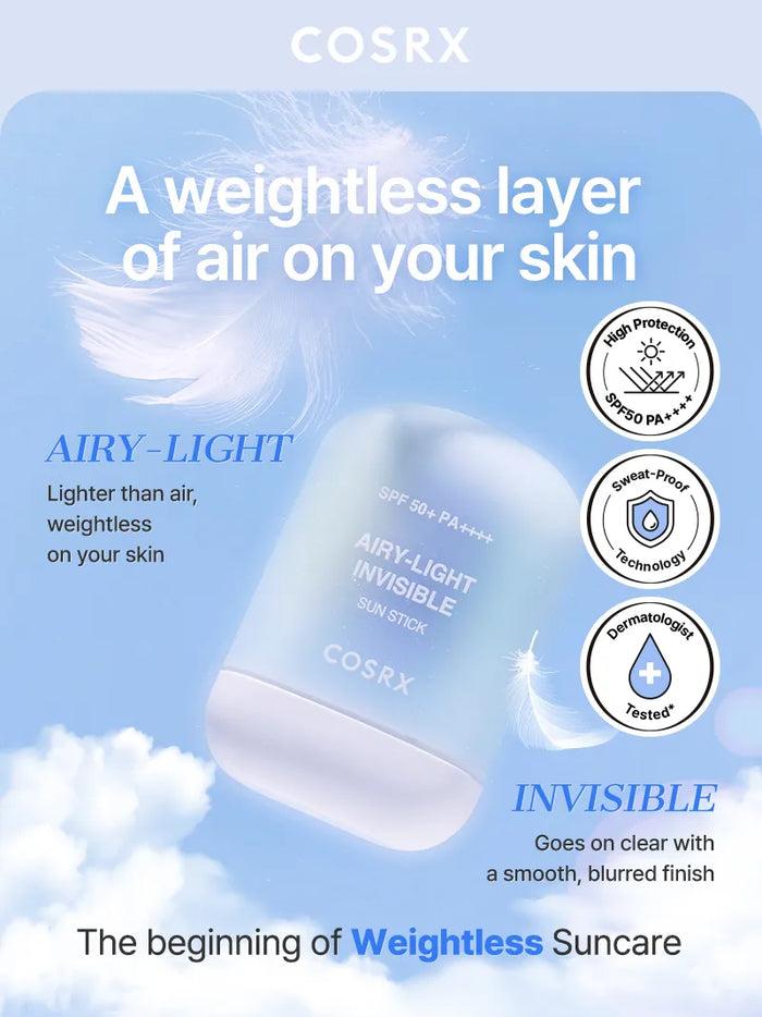 Cosrx Airy-Light Invisible Sun Stick