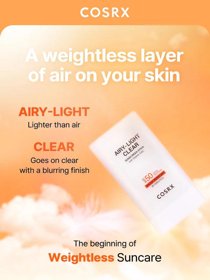 Cosrx COSRX AIRY-LIGHT CLEAR SUNSCREEN STICK