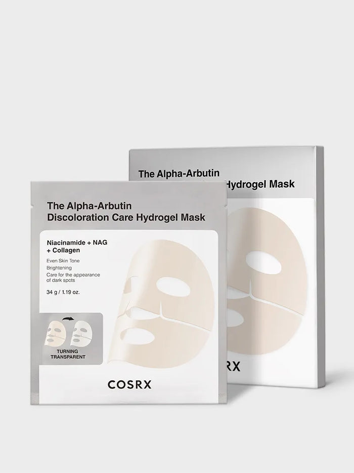 cosrx COSRX The Alpha-Arbutin Discoloration Care Hydrogel Mask_3ea