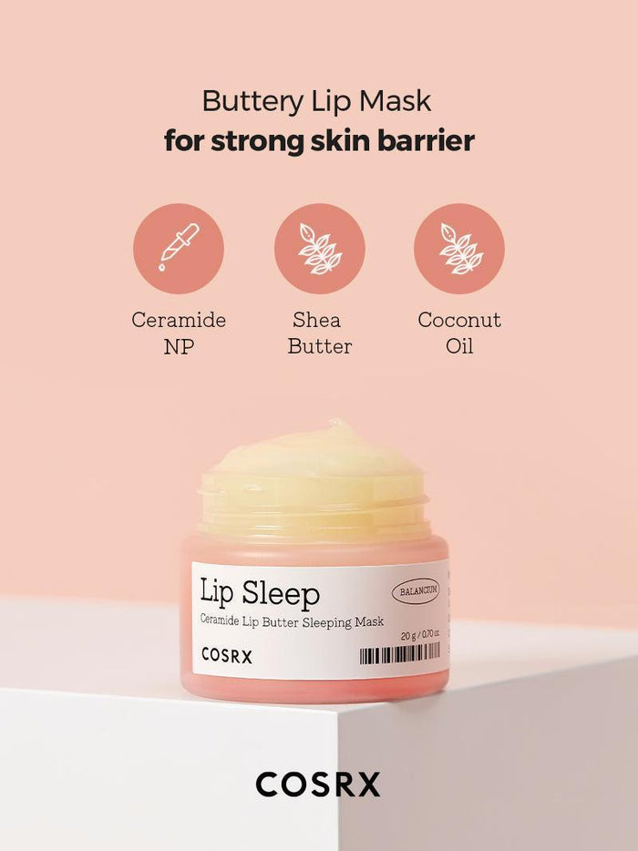 Cosrx Lip Sleep - Balancium Ceramide Lip Butter Sleeping Mask