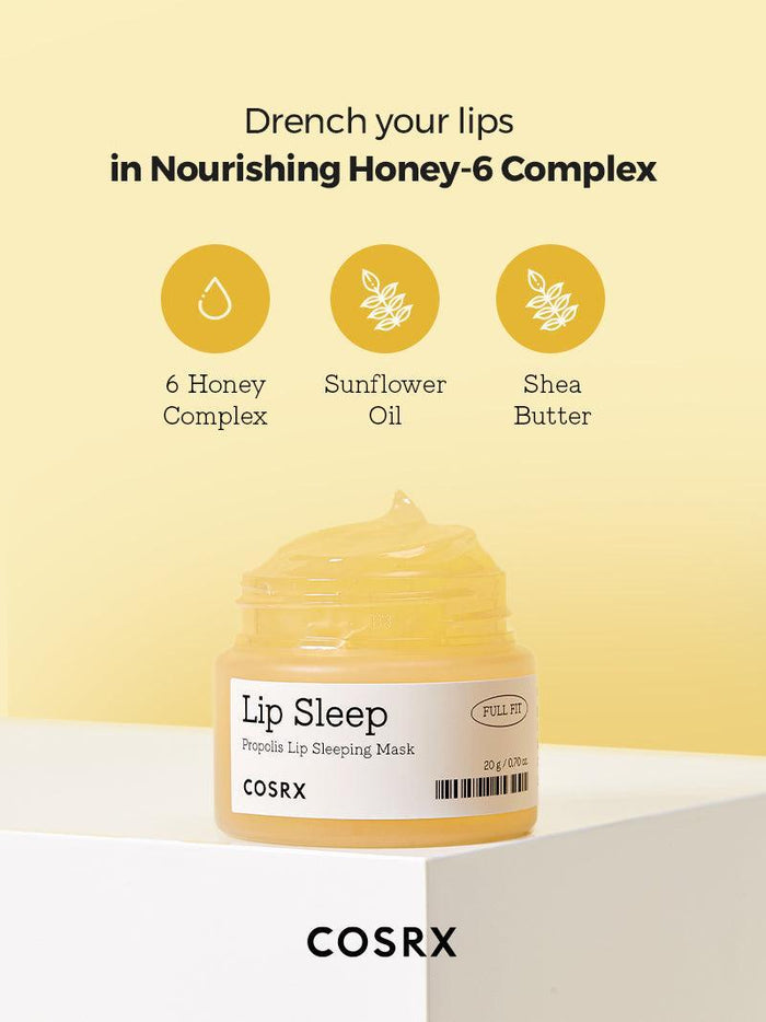 Cosrx Lip Sleep - Full Fit Propolis Lip Sleeping Mask