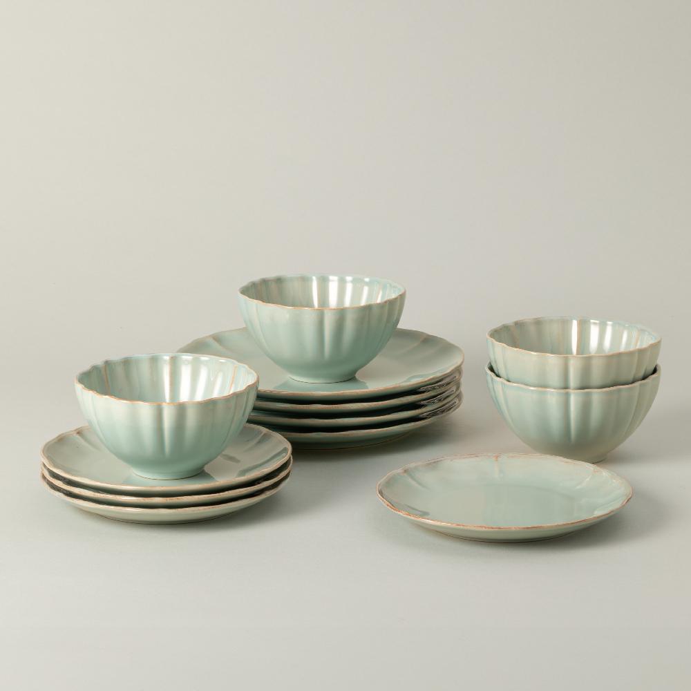 Costa Nova 12-piece Dinnerware Set With Bowl Alentejo