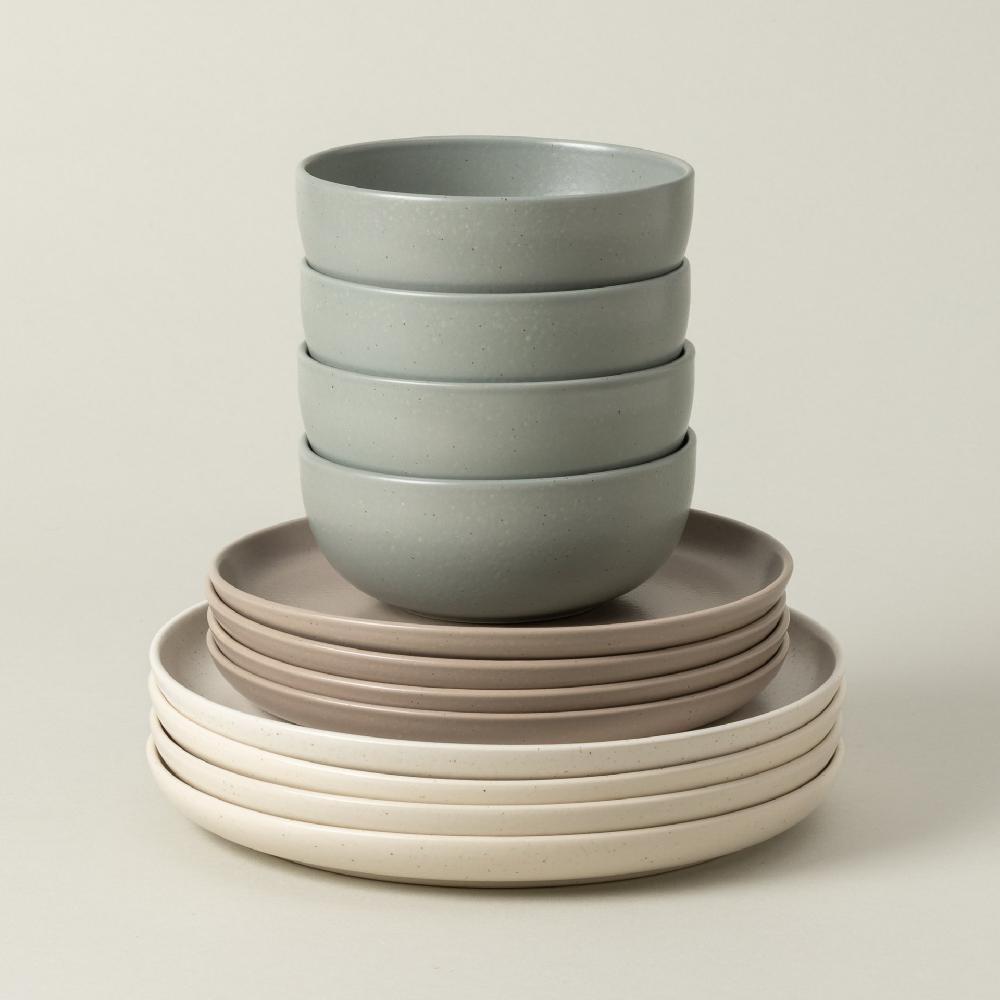 costa nova 12-piece Dinnerware Set with Bowl Pacifica Casafina by COSTA NOVA