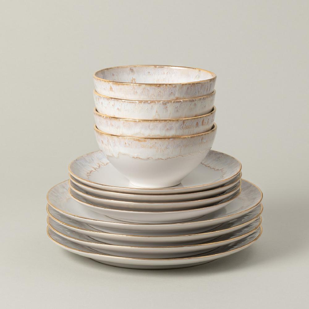 costa nova 12-piece Dinnerware Set with Bowl Taormina Casafina by COSTA NOVA