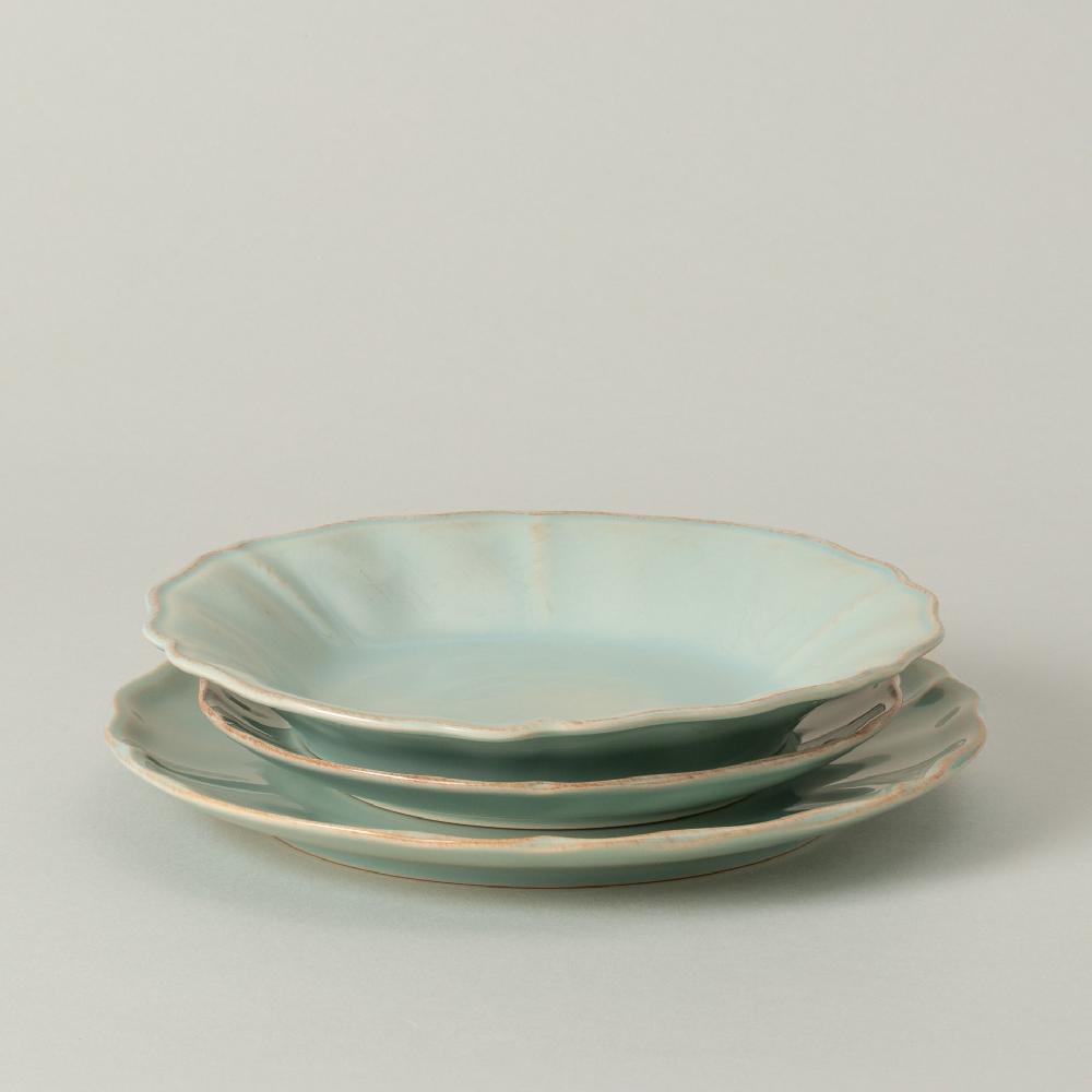 Costa Nova 12-piece Dinnerware Set With Pasta Plate Alentejo