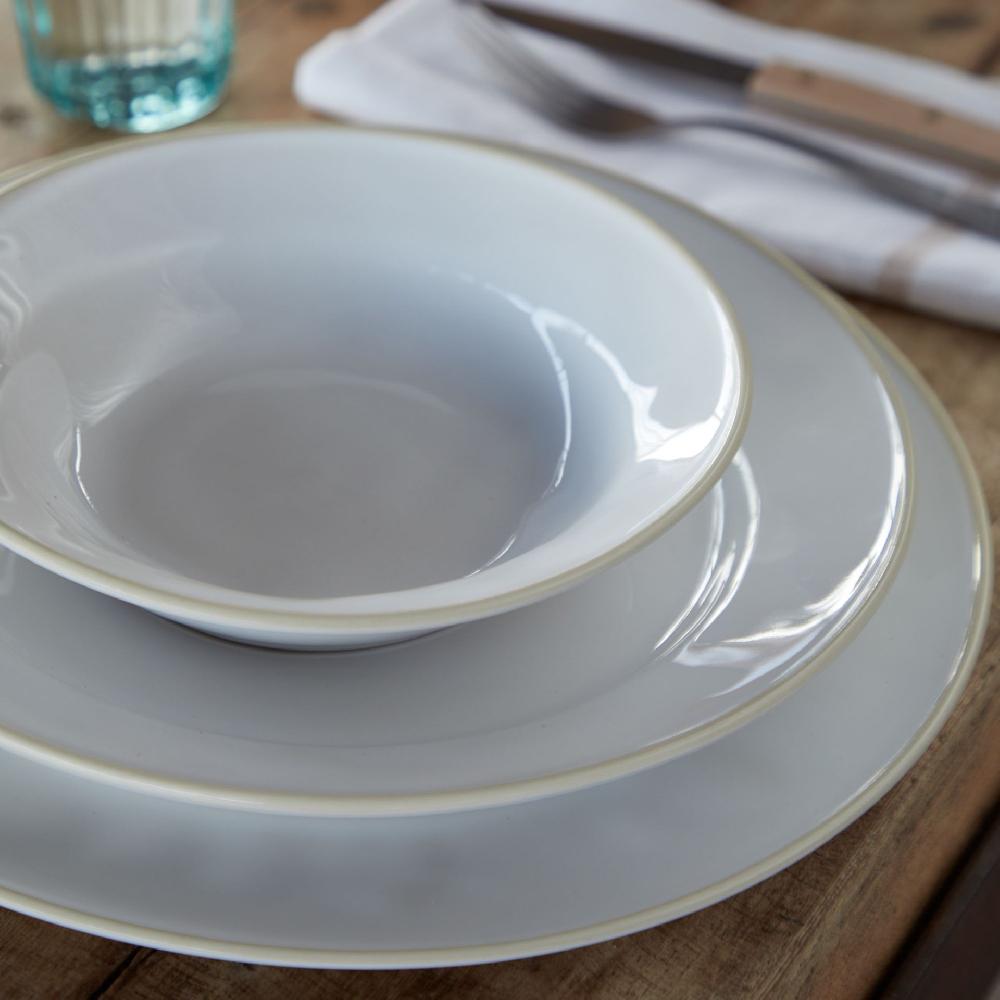 Costa Nova 12-piece Dinnerware Set With Pasta Plate Beja