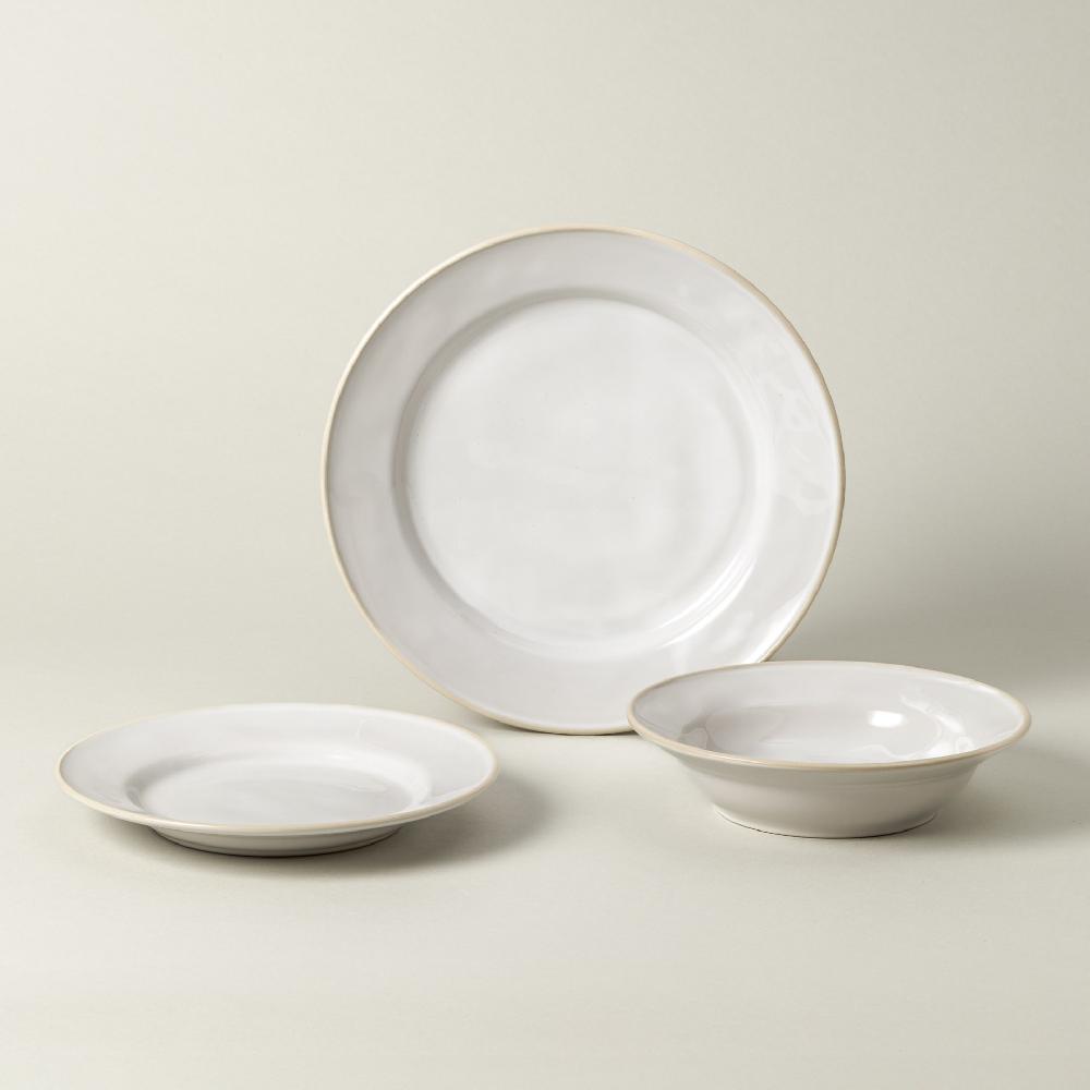 Costa Nova 12-piece Dinnerware Set With Pasta Plate Beja