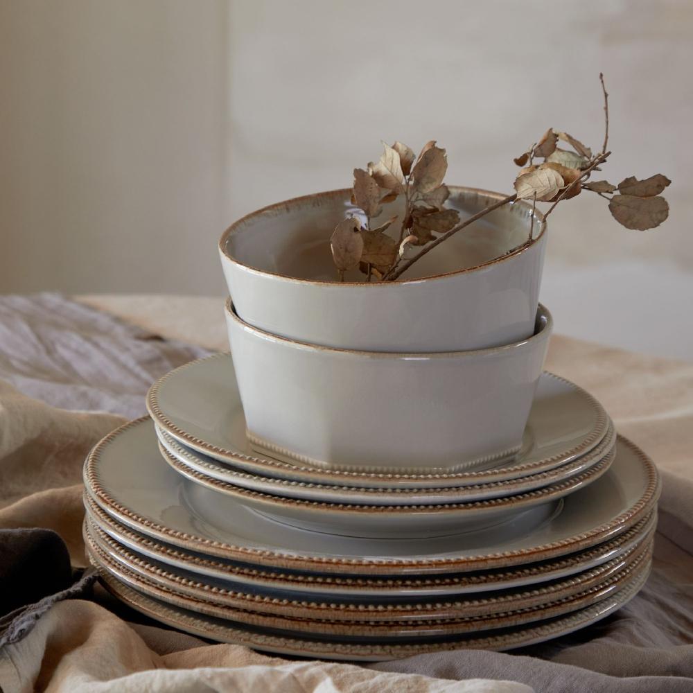 Costa Nova 12-piece Dinnerware Set With Pasta Plate Luzia