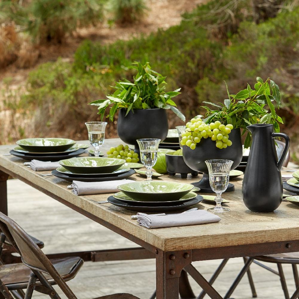 Costa Nova 12-piece Dinnerware Set With Pasta Plate Riviera