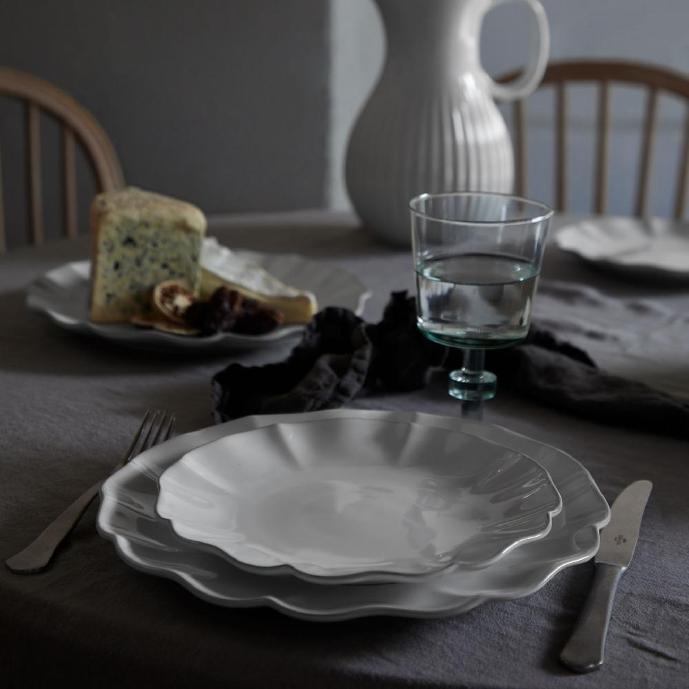 Costa Nova 12-piece Dinnerware Set With Pasta Plate Rosa