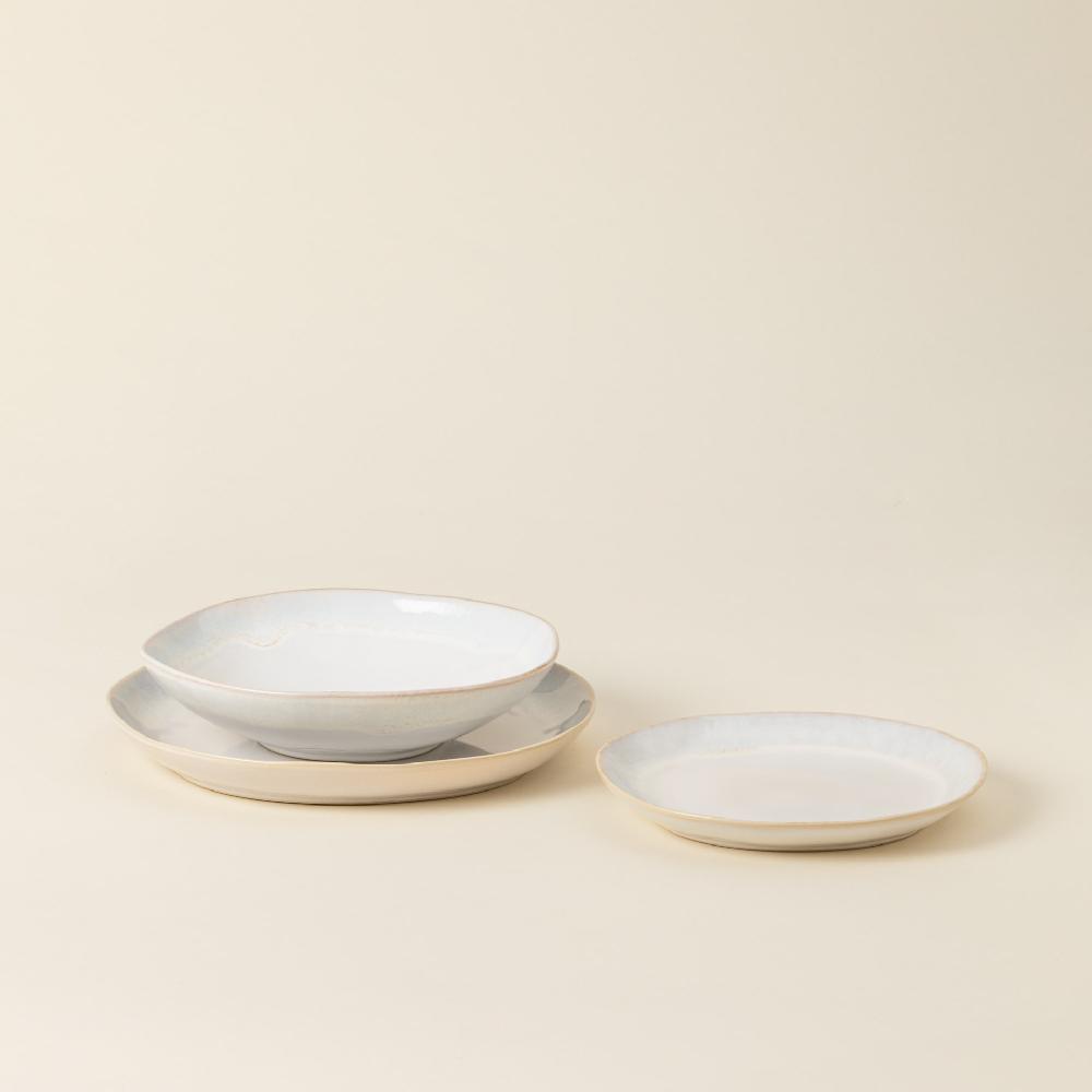 Costa Nova 12-piece Dinnerware Set With Soup / Pasta Bowl Brisa