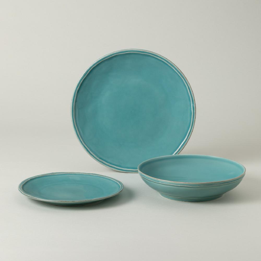 Costa Nova 12-piece Dinnerware Set With Soup / Pasta Bowl Fontana Casafina By COSTA NOVA