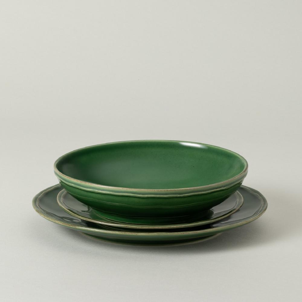 costa nova 12-piece Dinnerware Set with Soup / Pasta Bowl Fontana Casafina by COSTA NOVA