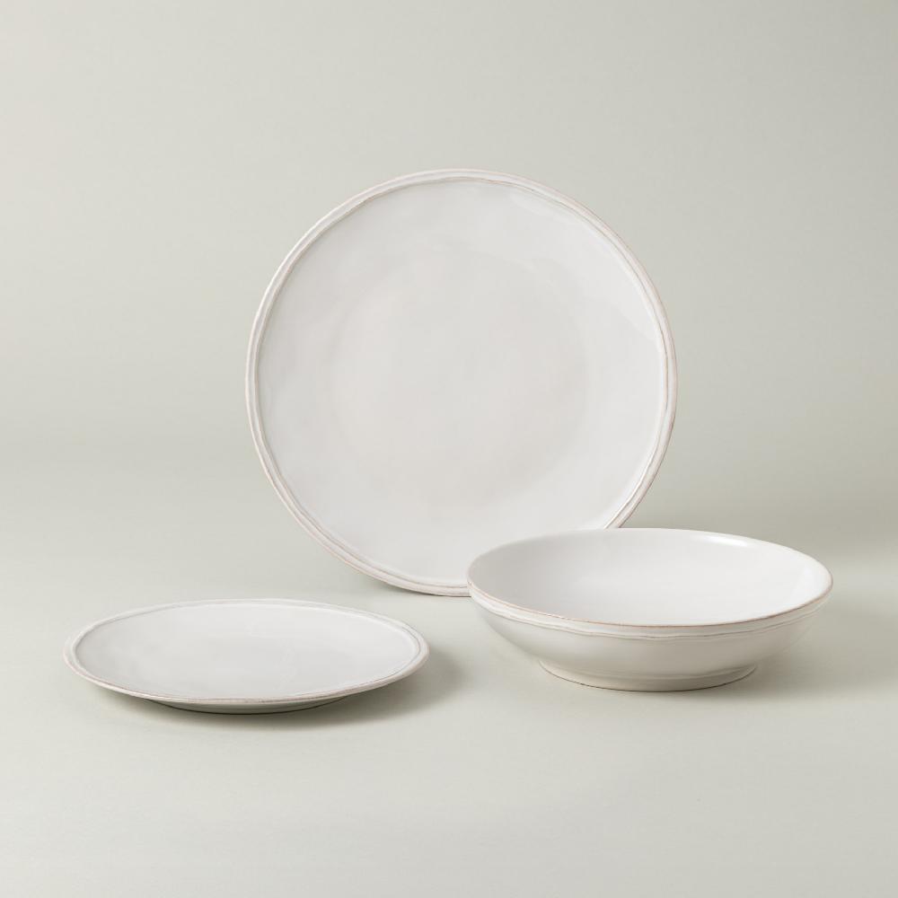 Costa Nova 12-piece Dinnerware Set With Soup / Pasta Bowl Fontana Casafina By COSTA NOVA