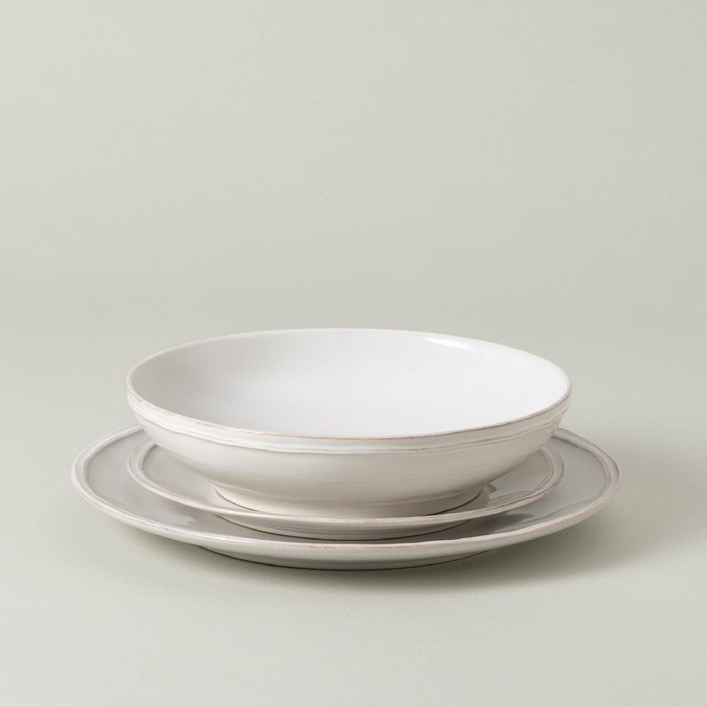 Costa Nova 12-piece Dinnerware Set With Soup / Pasta Bowl Fontana Casafina By COSTA NOVA