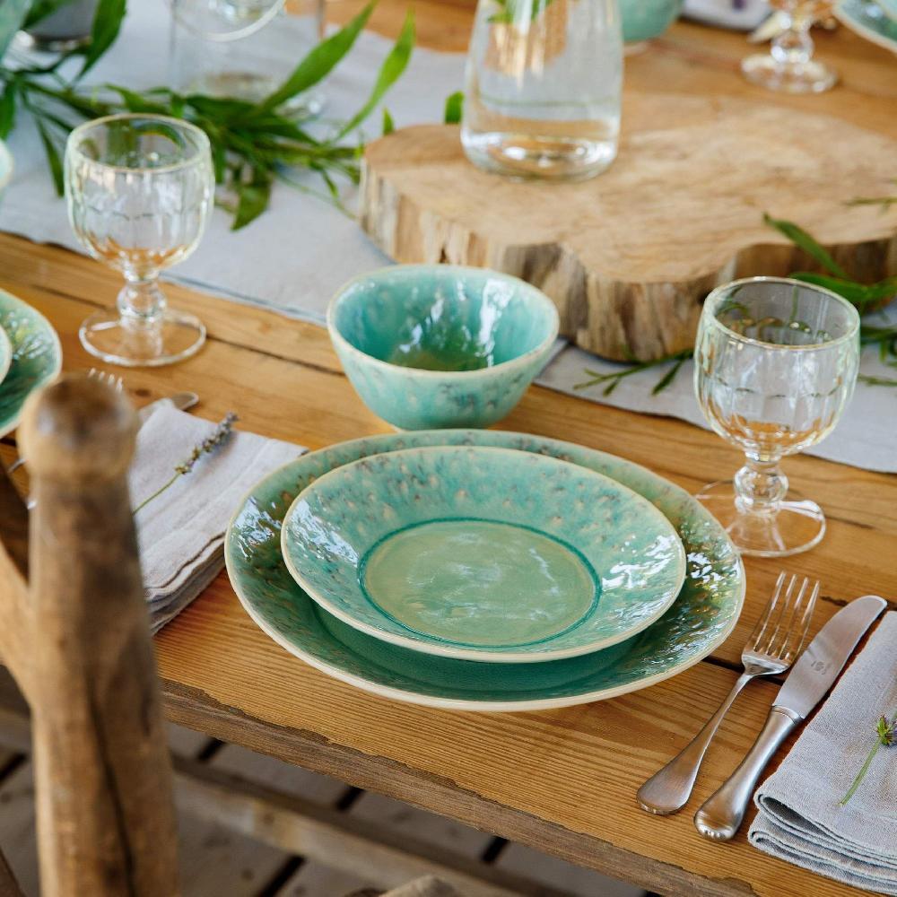 Costa Nova 12-piece Dinnerware Set With Soup / Pasta Bowl Madeira