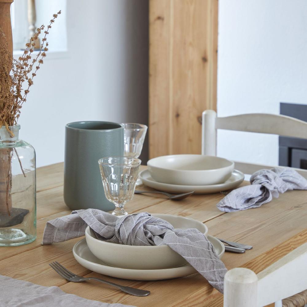 Costa Nova 12-piece Dinnerware Set With Soup / Pasta Bowl Pacifica Casafina By COSTA NOVA