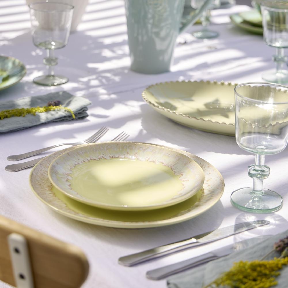 Costa Nova 12-piece Dinnerware Set With Soup / Pasta Bowl Taormina Casafina By COSTA NOVA