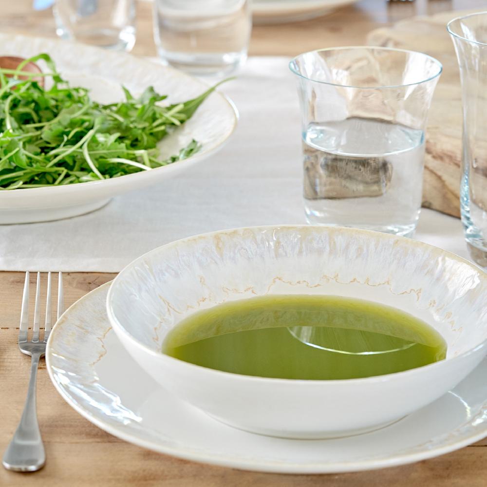 Costa Nova 12-piece Dinnerware Set With Soup / Pasta Bowl Taormina Casafina By COSTA NOVA