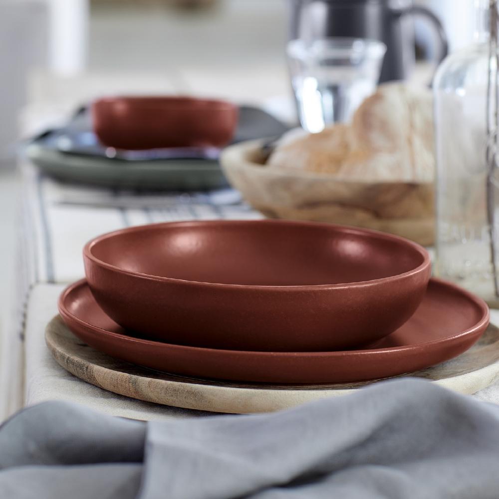 Costa Nova 18-piece Dinnerware Set With Pasta Plate Pacifica Casafina By COSTA NOVA