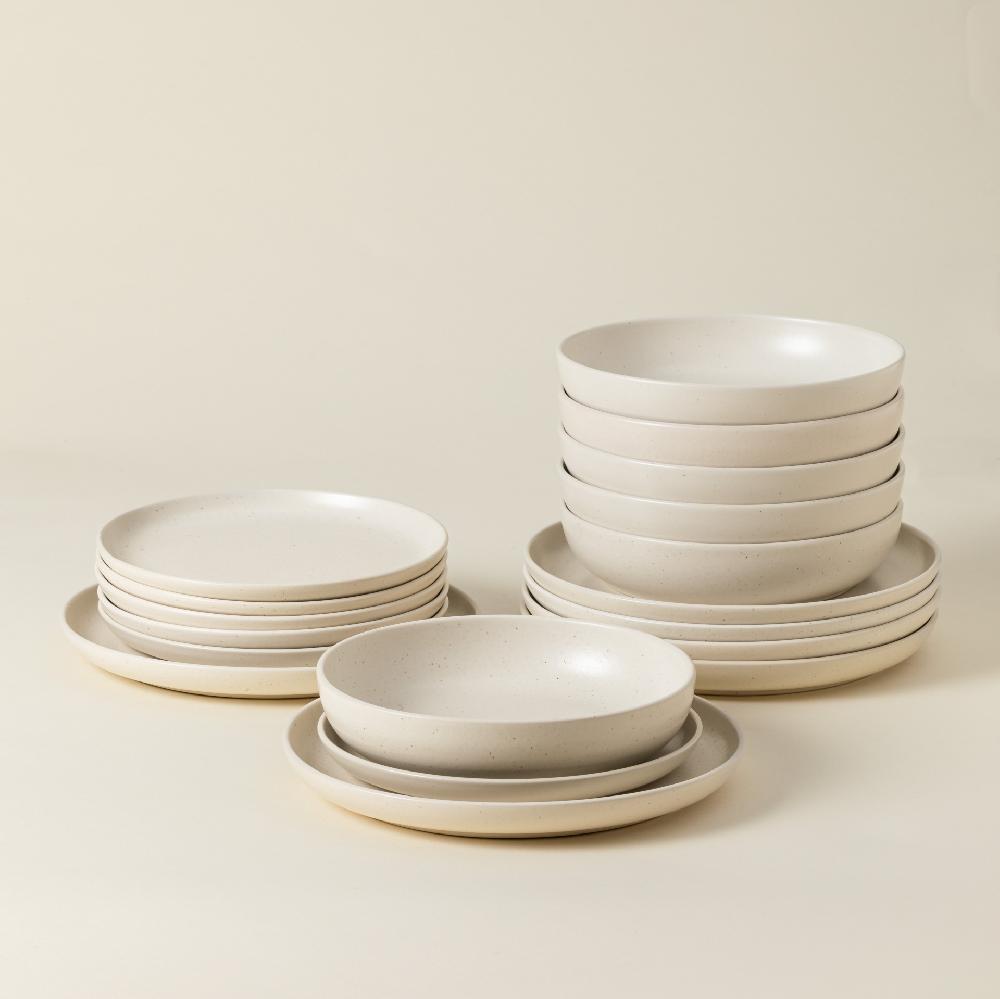 Costa Nova 18-piece Dinnerware Set With Pasta Plate Pacifica Casafina By COSTA NOVA