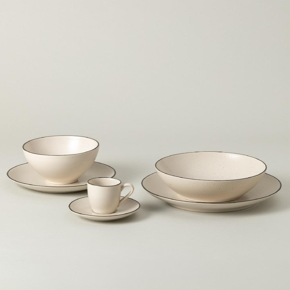 Costa Nova 30-piece Dinnerware Set With Coffee Cup Augusta