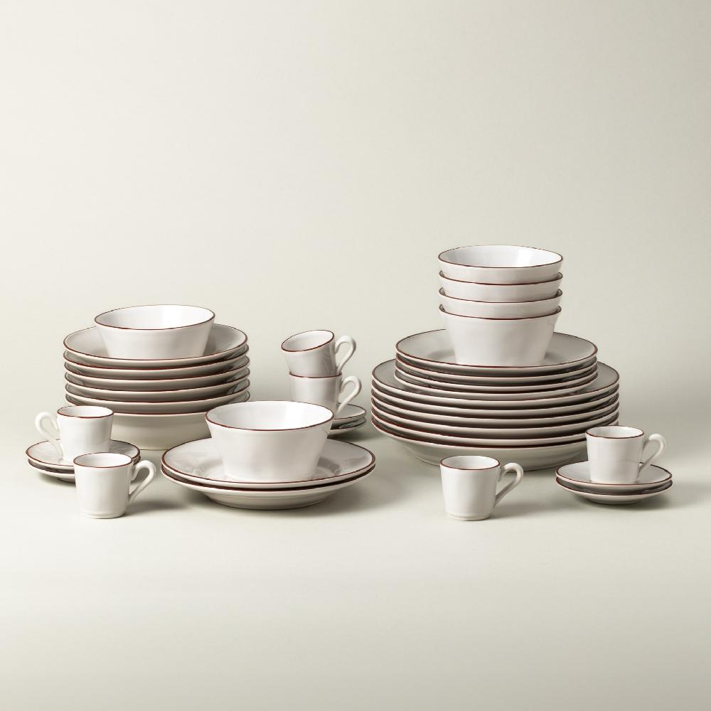 costa nova 30-piece Dinnerware Set with Coffee Cup Beja