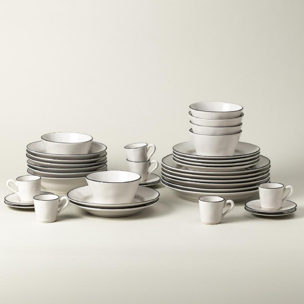costa nova 30-piece Dinnerware Set with Coffee Cup Beja