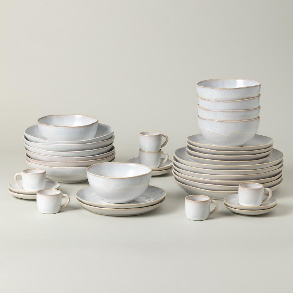 costa nova 30-piece Dinnerware Set with Coffee Cup Brisa