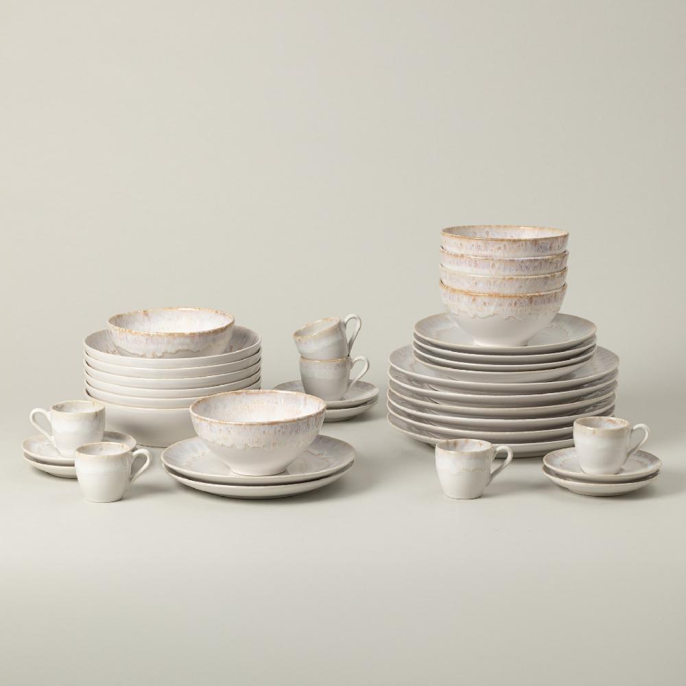 costa nova 30-piece Dinnerware Set with Coffee Cup Taormina by Casafina