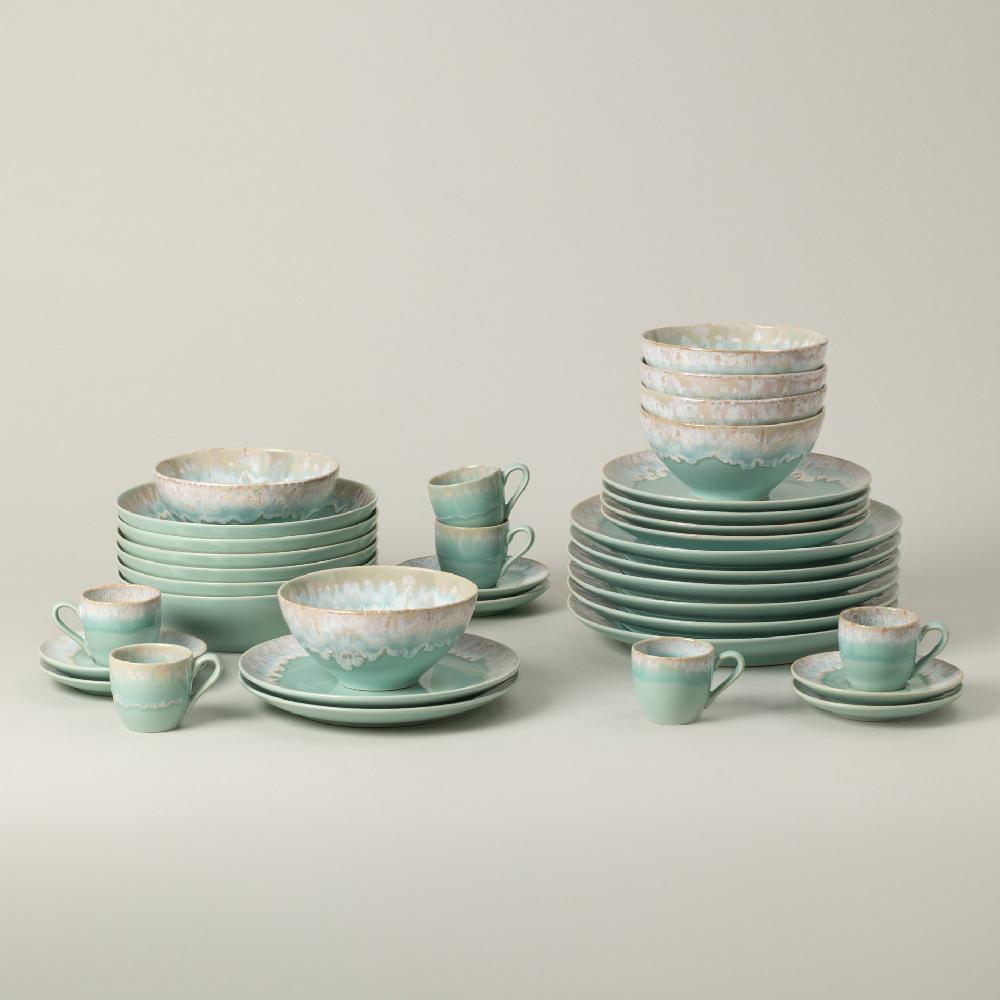 costa nova 30-piece Dinnerware Set with Coffee Cup Taormina by Casafina