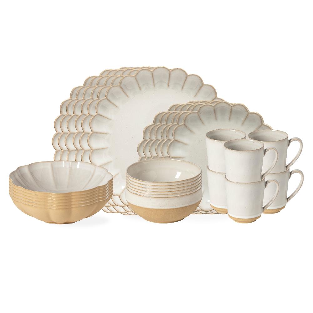 costa nova 30-piece Dinnerware Set with Mug Marrakesh