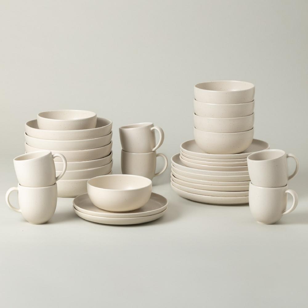 costa nova 30-piece Dinnerware Set with Mug Pacifica by Casafina
