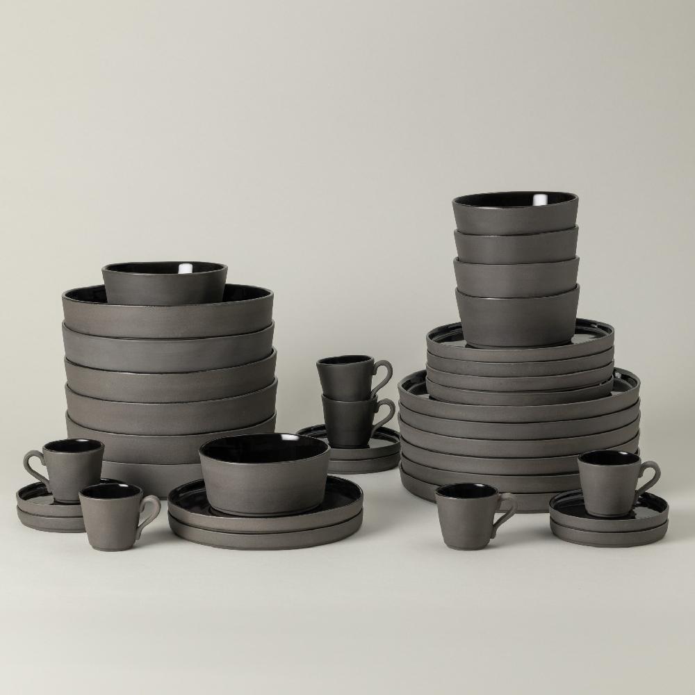 costa nova 30 Piece Place Setting with Coffee Cup Lagoa Ecogres