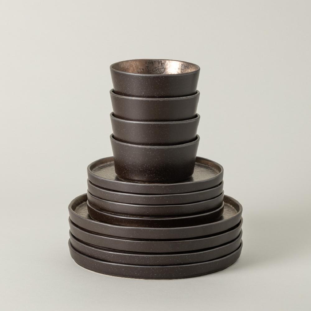 costa nova 12-piece Dinnerware Set with Bowl Lagoa