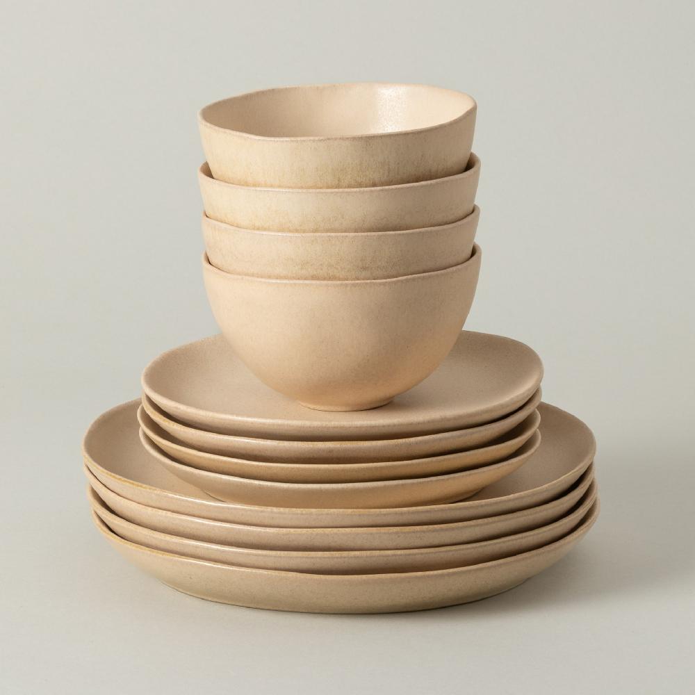 costa nova 12-piece Dinnerware Set with Bowl Livia