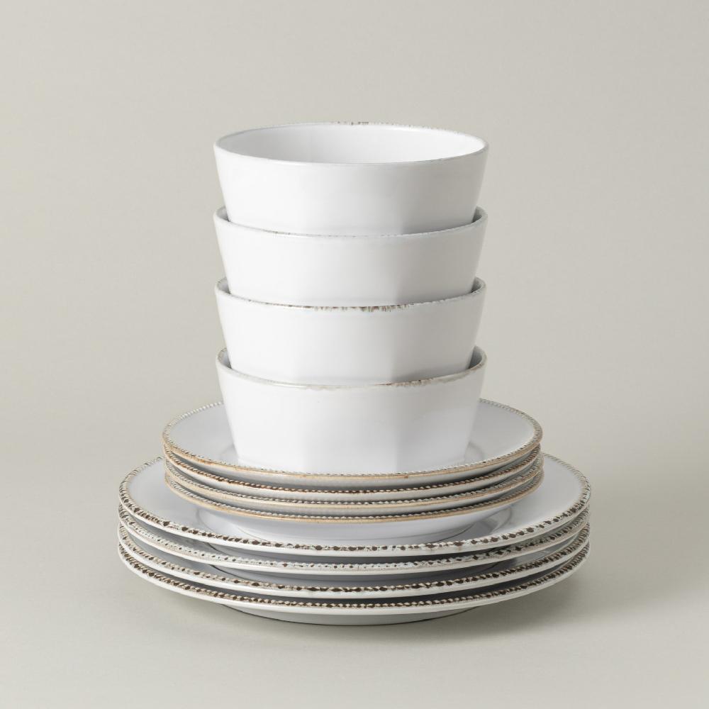 costa nova 12-piece Dinnerware Set with Bowl Luzia